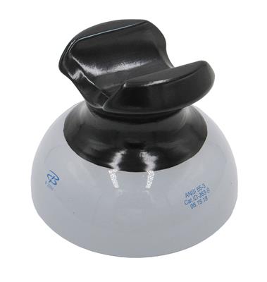 55-3 Modified, Semi-Conductive Glaze, ANSI 70 Gray Finish, Pin Type Insulator