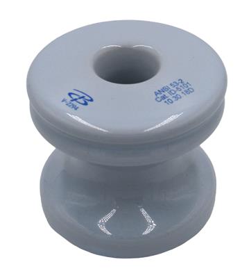 53-2, 3000lb, ANSI 70 Gray, Spool Insulator