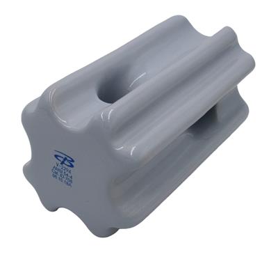 54-4, 20kip Tensile Strength, ANSI-70 Gray, Guy-Strain Insulator