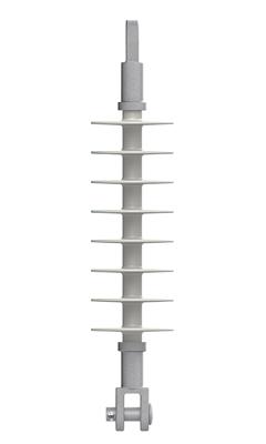 35kV, 15kip, Clevis-Eye, 34.4" Leakage, 18.3" Connection Length, Polymer Dead End Insulator