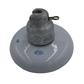 52-3H, 20kip M&E Strength, ANSI 70 Gray Glaze, Zinc Sleeve, Ball and Socket Suspension Insulator